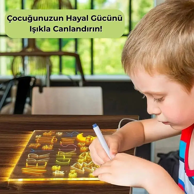 BrightNote™  LED Işıklı Yazı ve Çizim Panosu