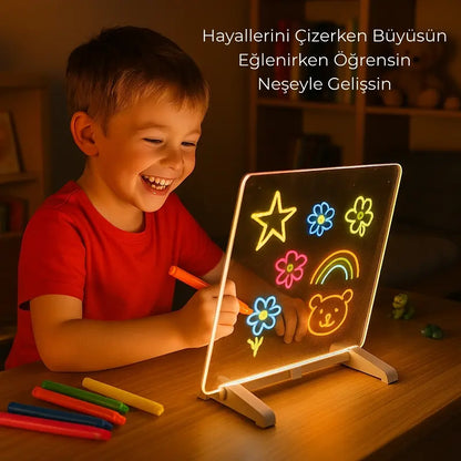 BrightNote™  LED Işıklı Yazı ve Çizim Panosu